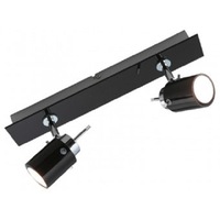 spot lb light cu bec economie de energie 2x9w gu10 sticla neagra imagen 23_0_
0