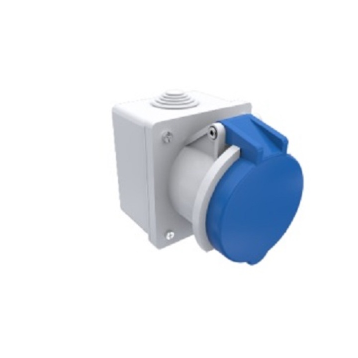 Érintkező rögzített egyenes Bemis 3 / 32A, 2P + E 32A, 220V