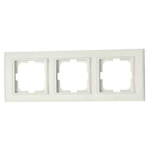 Rama 3 posturi Ovivo Mina orizontala, alb