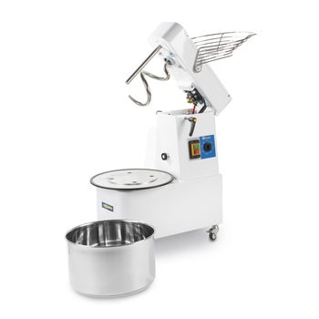 Mixer profesional spirala cu vas detasabil 2 viteze echipat cu roti pivotante vas, capac si spirala din inox 18/10 Hendi 10 litri 370 W 385x670x(H)675 mm Mixer profesional spirala cu vas detasabil 2 viteze echipat cu roti pivotante vas, capac si spirala din inox 18/10 Hendi 10 litri 370 W 385x670x(H)675 mm