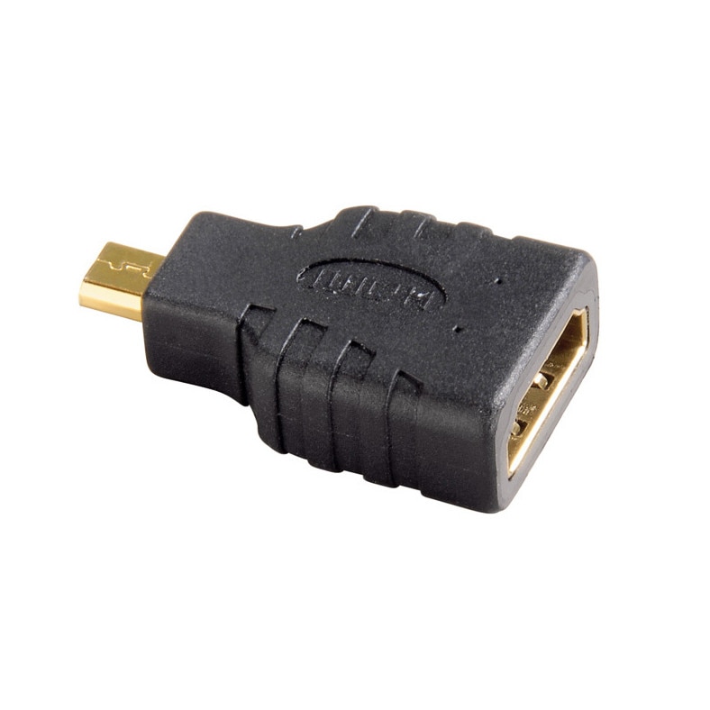 Adaptor Micro HDMI - HDMI , High Quality , Negru