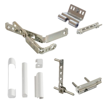 Set Feronerie Vorne Deschidere Simpla Batanta Usa Pvc Falt Profil 9mm Sarcina 130kg Alb Ral9016 Emag Ro