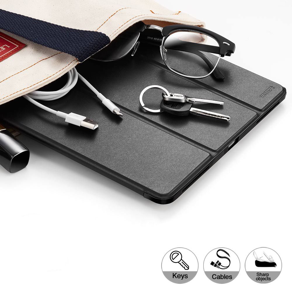 Husa ESR YIPPEE compatibila cu iPad Pro 12.9 inch (2018) Black