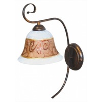 Aplica 1x60w TOSCANA, finisaj maro antique