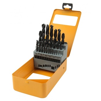 Set 25 Burghie Metal HSS 1-13 mm Tolsen Set 25 Burghie Metal HSS 1-13 mm Tolsen