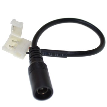 Cablu alimentare pentru banda LED flexibila cu latime 8 mm si conector rapid 2.1 mm , High Quality Cablu alimentare pentru banda LED flexibila cu latime 8 mm si conector rapid 2.1 mm , High Quality