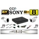 Sistem Supraveghere Video Profesional Tehnologie 4k 2 Camere Rovision De 8mp 25m Ir Lentila Sony Starvis 2 8mm Full Accesorii Emag Ro