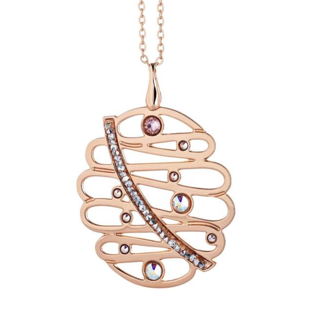 Colier bronz Boccadamo Jewels--Melodia-aurtrandafir