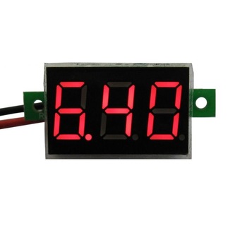 Voltmetru Digital Profesional IDL, Lungime cablu de alimentare 15 cm, Afisaj LED, Culoare Display Rosu, Diagonala 1.06 inch, Domeniu de masurare 4.5 - 30 V DC Voltmetru Digital Profesional IDL, Lungime cablu de alimentare 15 cm, Afisaj LED, Culoare Display Rosu, Diagonala 1.06 inch, Domeniu de masurare 4.5 - 30 V DC