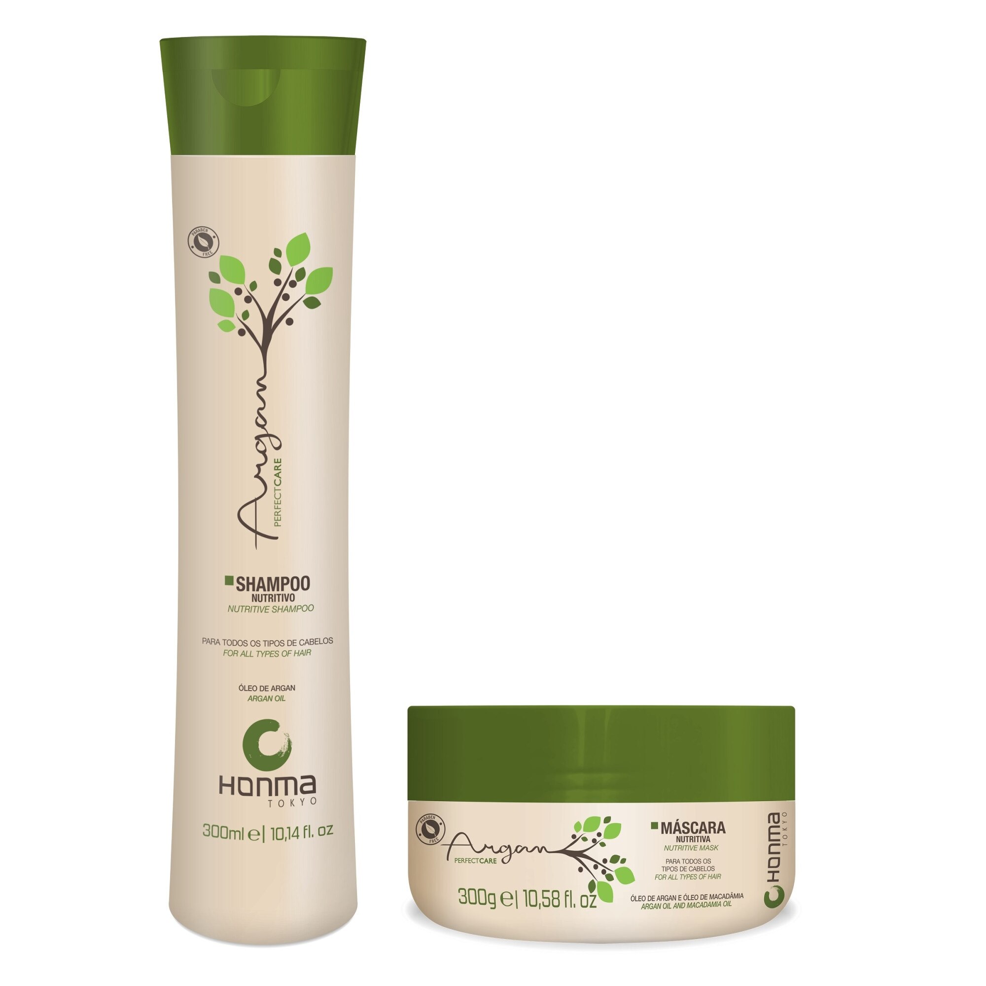 Set Sampon si Masca Nutritiva Argan Perfect Care 300ml