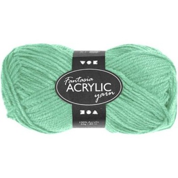 Fir acrilic, 20x50g / Mint green, lungime 80 m Fir acrilic, 20x50g / Mint green, lungime 80 m