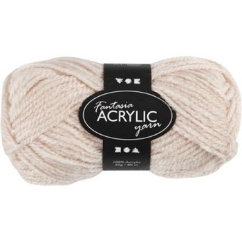 Fir acrilic, 20x50g / Powerd/Bej, lungime 80 m Fir acrilic, 20x50g / Powerd/Bej, lungime 80 m