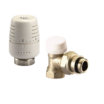 Set robinet calorifer - cap termostatic + robinet termostatat 1/2 Set robinet calorifer - cap termostatic + robinet termostatat 1/2