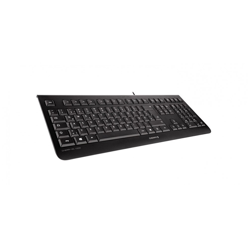 Tastatura Standard CHERRY KC 1000, Negru