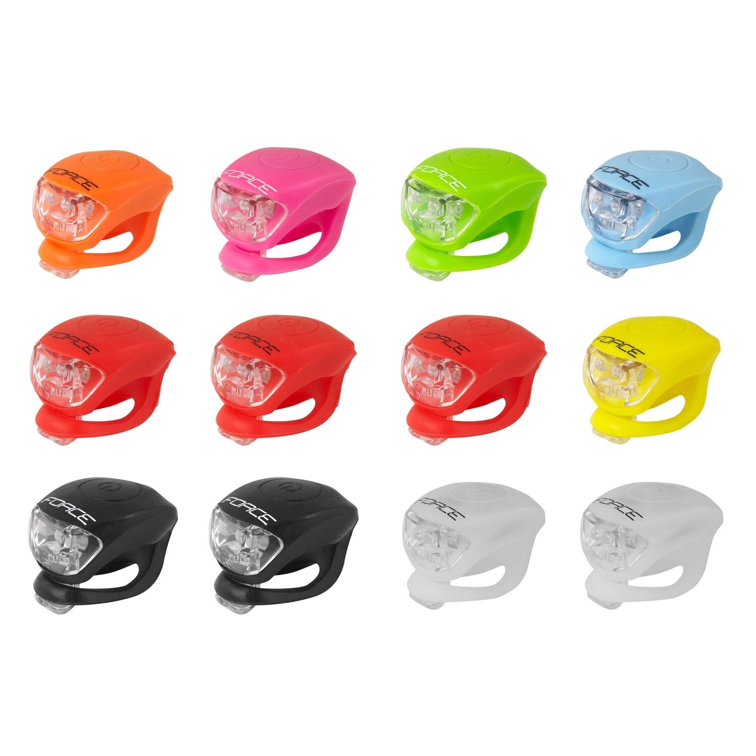 Set luminiu Force Double spate 12 bucati Multicolor