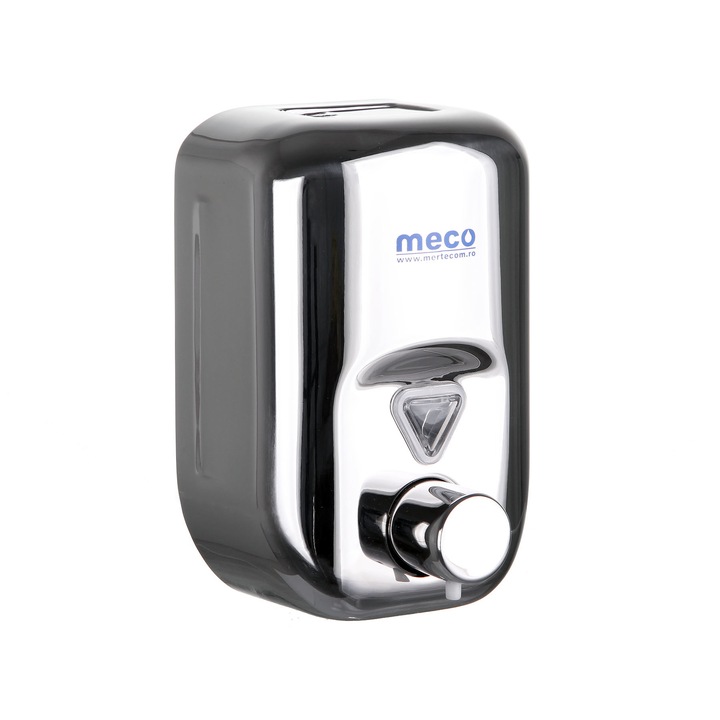Meco SDL82 fényes rozsdamentes acél folyékony szappan adagoló, 820ml