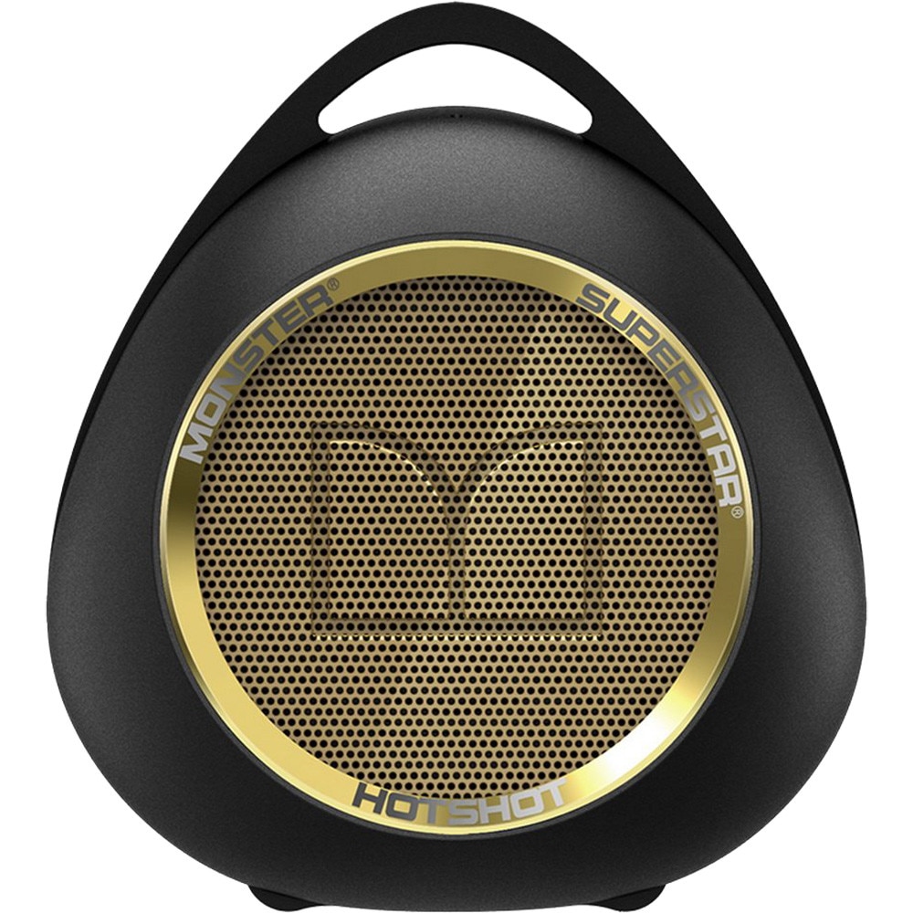 Boxa Portabila Monster Superstar Hotshot, Negru Auriu