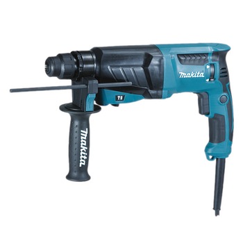 Ciocan rotopercutor Makita SDS Plus HR2630, 800 W, 1200 RPM, 4600 PPM, 65 mm diametru maxim de gaurire Ciocan rotopercutor Makita SDS Plus HR2630, 800 W, 1200 RPM, 4600 PPM, 65 mm diametru maxim de gaurire