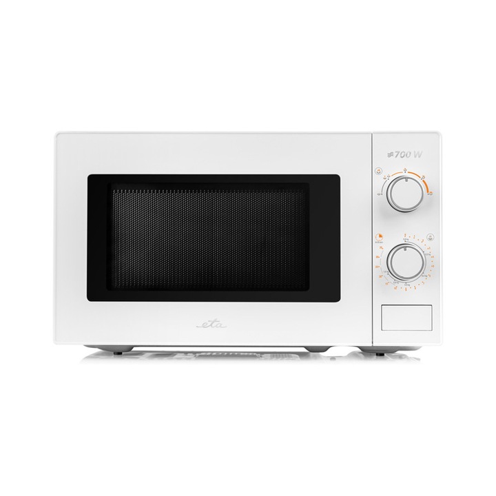 Cuptor cu microunde, Eta 20L, 700W, control mecanic, alb