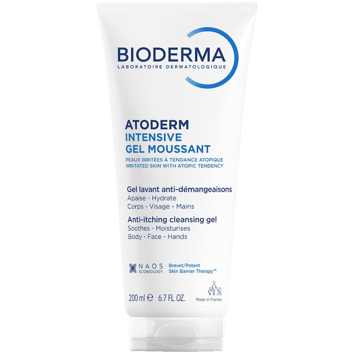 Гел пяна Atoderm Intensive Bioderma, 200 мл