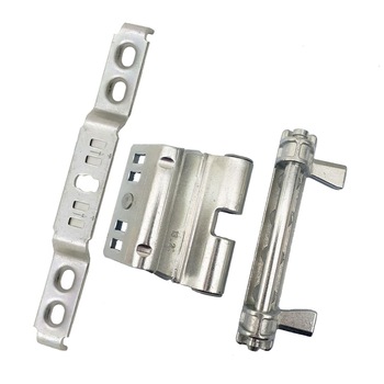 Set balama de mijloc Vorne, usa termopan din PVC, sarcina 100kg, falt profil 13mm, alb Set balama de mijloc Vorne, usa termopan din PVC, sarcina 100kg, falt profil 13mm, alb