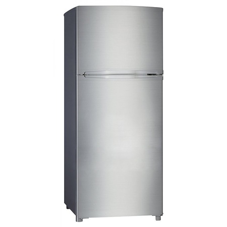 Frigider cu doua usi Crown DF 276S, clasa A+, 212 l, H 143 cm, silver