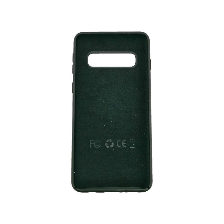 Калъф за Samsung Galaxy S10 Plus, Силиконов, Черен