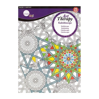 Carte colorat Art Therapy Kaleidoscope Simply Daler Rowney Carte colorat Art Therapy Kaleidoscope Simply Daler Rowney