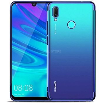Husa Huawei P20 Lite TPU Transparenta / Blue Husa Huawei P20 Lite TPU Transparenta / Blue