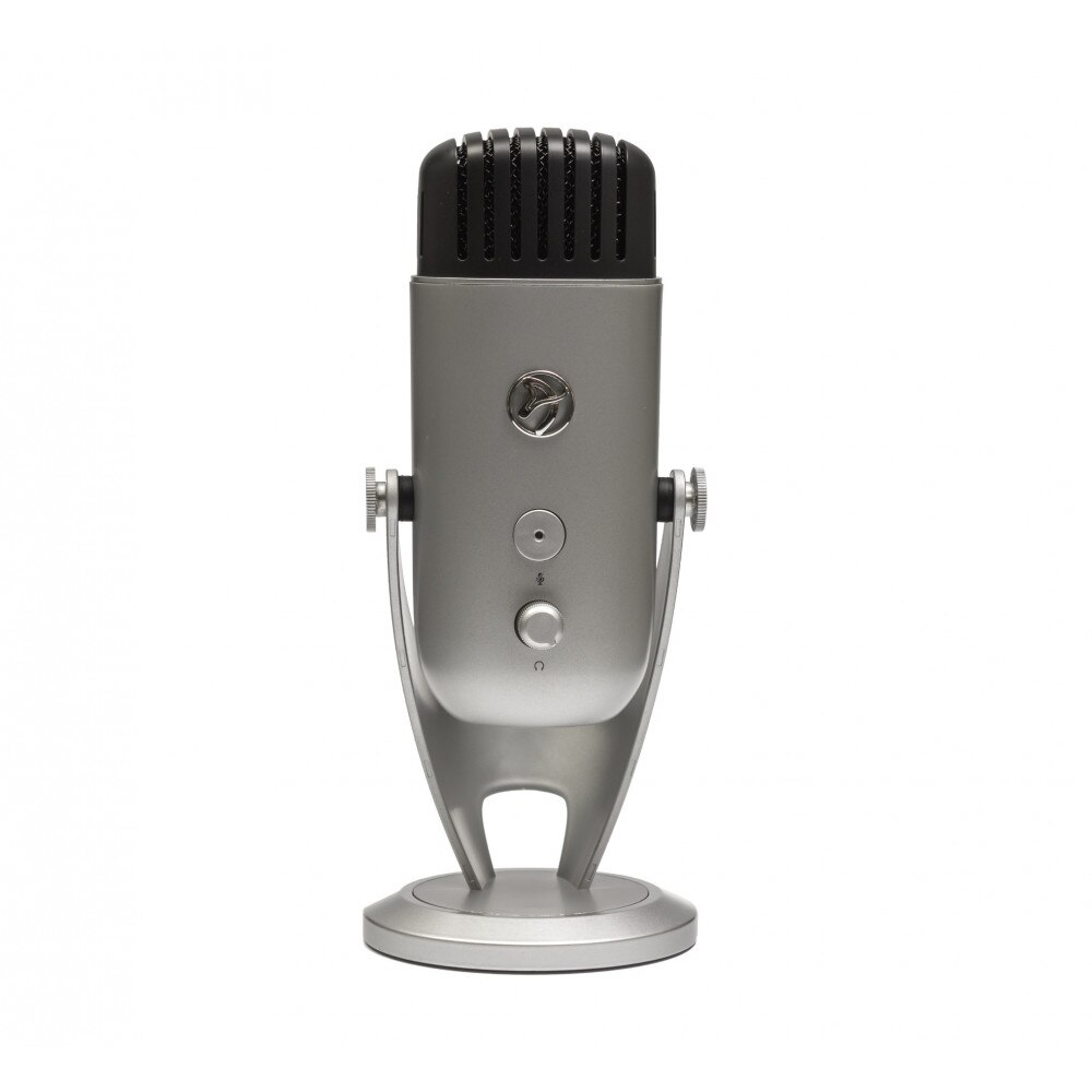 Microfon de birou Arozzi Colonna Silver - eMAG.ro