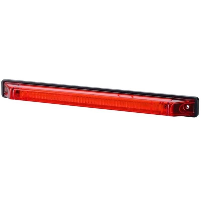 Lampa gabarit 255x24, LED, rosie, LD 473 Horpol
