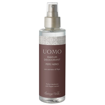 Parfum deodorant cu extract de piper - Pepe Nero, 150 ML, Bottega Verde Parfum deodorant cu extract de piper - Pepe Nero, 150 ML, Bottega Verde