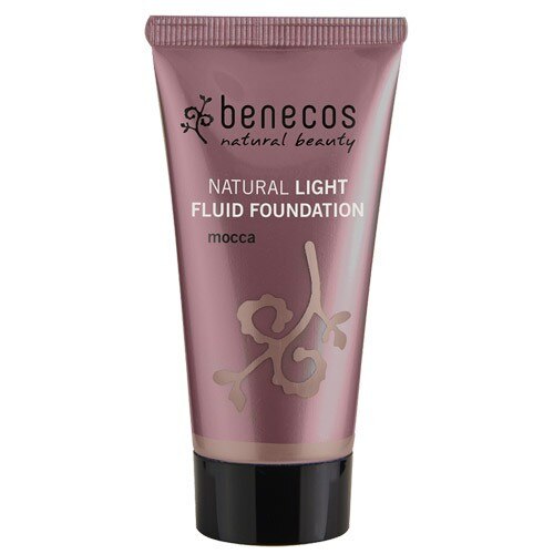 Fond de ten natural light fluid Mocca, ten inchis, Benecos, 30 ml