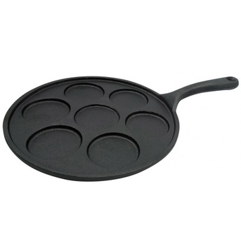 Tigaie pentru ochiuri KingHoff KH-1263, material fonta, diametru 23 cm Tigaie pentru ochiuri KingHoff KH-1263, material fonta, diametru 23 cm