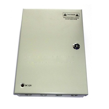 Sursa profesionala IDL® de alimentare in cutie de tabla, 12V-20A, Dimensiuni 315 x 215 x 65 mm, Putere 240 W, Permite alimentarea a 18 camere de supraveghere, Culoare Metalica Sursa profesionala IDL® de alimentare in cutie de tabla, 12V-20A, Dimensiuni 315 x 215 x 65 mm, Putere 240 W, Permite alimentarea a 18 camere de supraveghere, Culoare Metalica