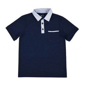 Tricou maneca scurta baieti GT GT-6626, Bleumarin Tricou maneca scurta baieti GT GT-6626, Bleumarin