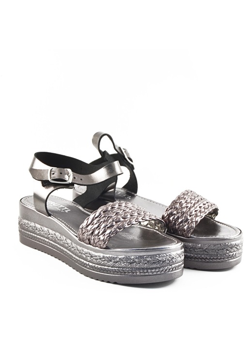 Sandale dama Cerutti, 20356, Platinum, 38
