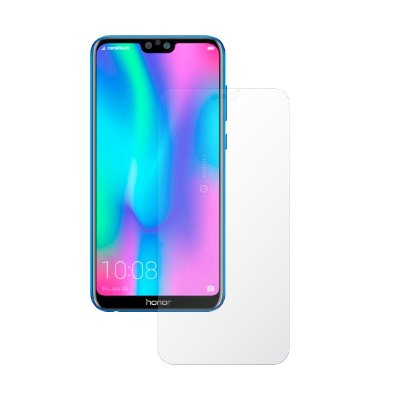 Folie Protectie Ecran Invisible Skinz UHD AutoRegeneranta pentru Huawei Honor 9N (9i) 2018 - Folie Siliconica Ultra-Clear cu Acoperire Totala, Edge to Edge Full Display Cover, Adeziva si Foarte Flexibila