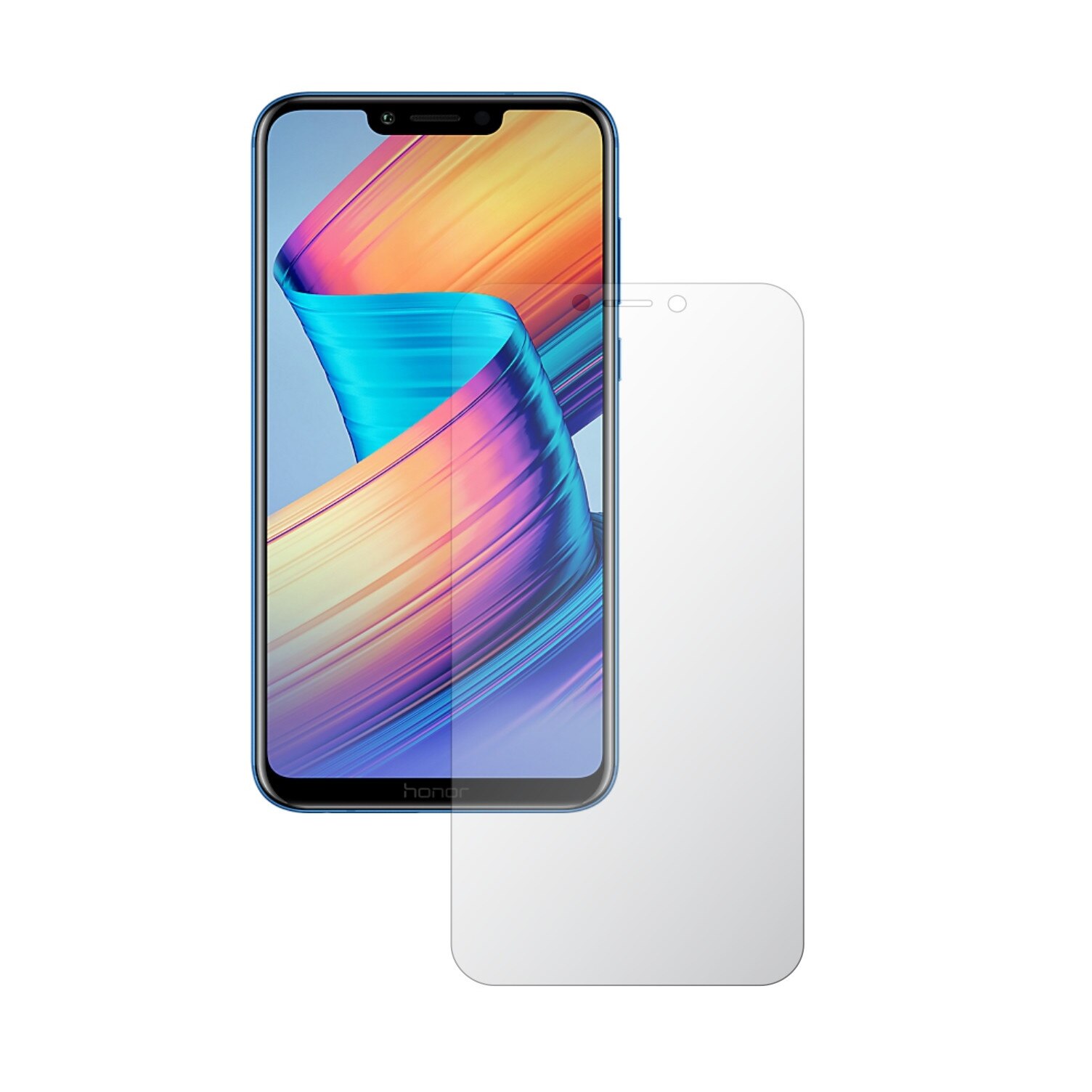 Set 2X Folie Protectie Ecran Invisible Skinz HD pentru Huawei Honor Play - Folie Siliconica Ultra-Clear cu Acoperire Totala, Edge to Edge Full Display Cover, Adeziva si Foarte Flexibila