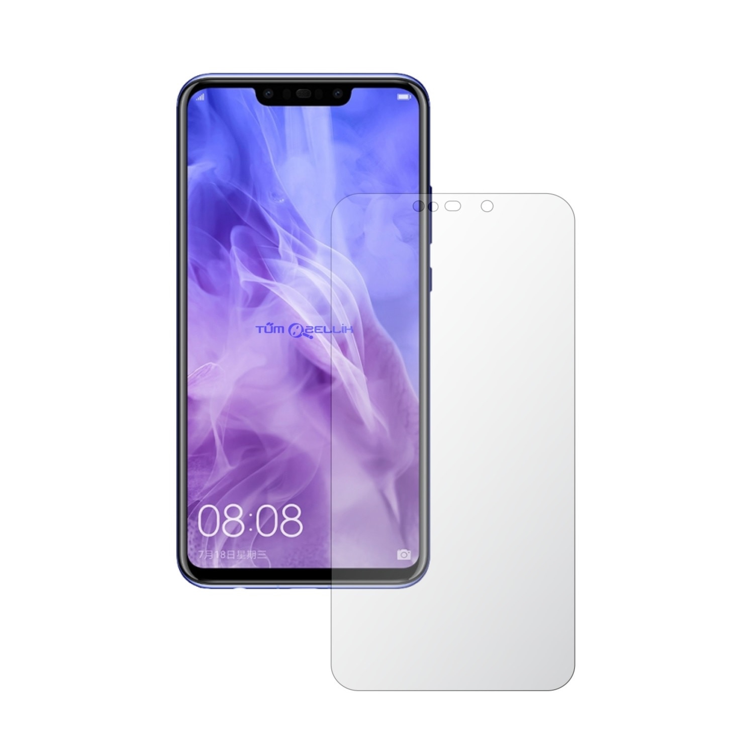 Folie Protectie Ecran Invisible Skinz UHD AutoRegeneranta pentru Huawei P Smart+ Plus (Nova 3i) - Folie Siliconica Ultra-Clear cu Acoperire Totala, Edge to Edge Full Display Cover, Adeziva si Foarte Flexibila