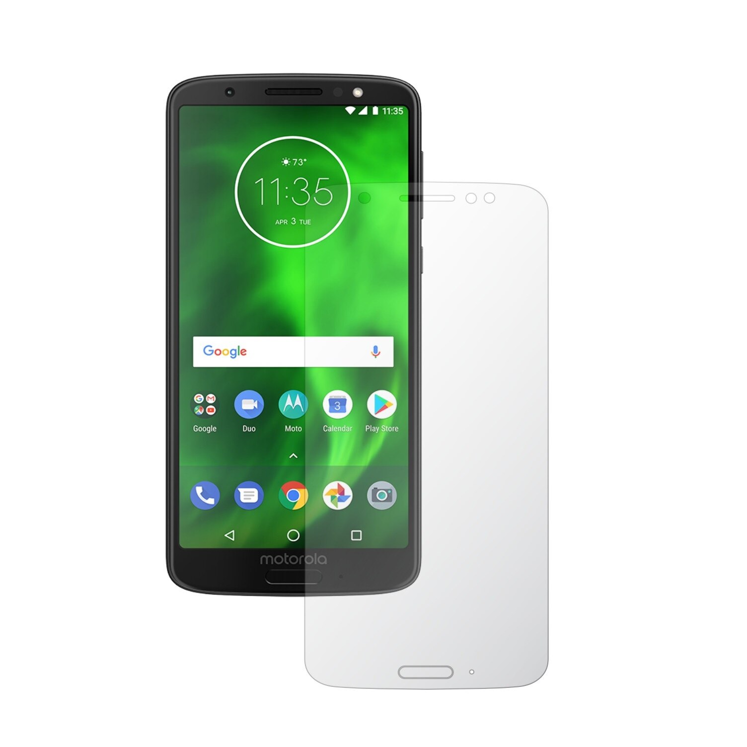 Folie Protectie Ecran Invisible Skinz UHD AutoRegeneranta pentru Motorola Moto G6 - Folie Siliconica Ultra-Clear cu Acoperire Totala, Edge to Edge Full Display Cover, Adeziva si Foarte Flexibila