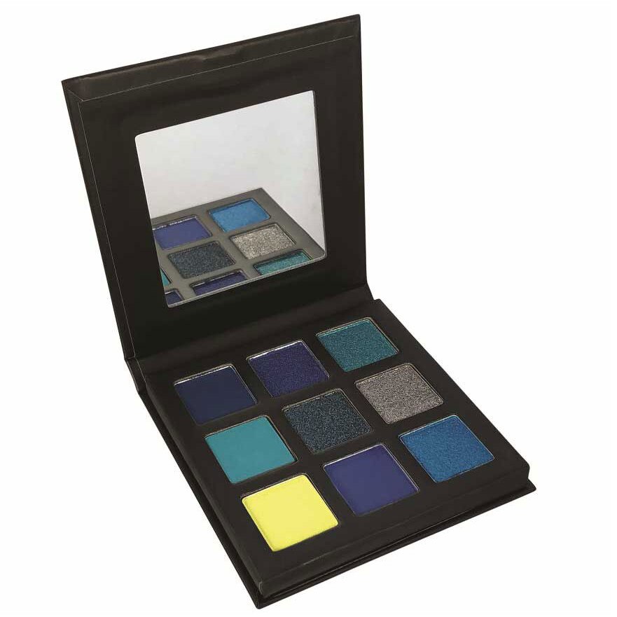 Paleta Farduri TECHNIC Pressed Pigment Palette, Captivated, 9 culori