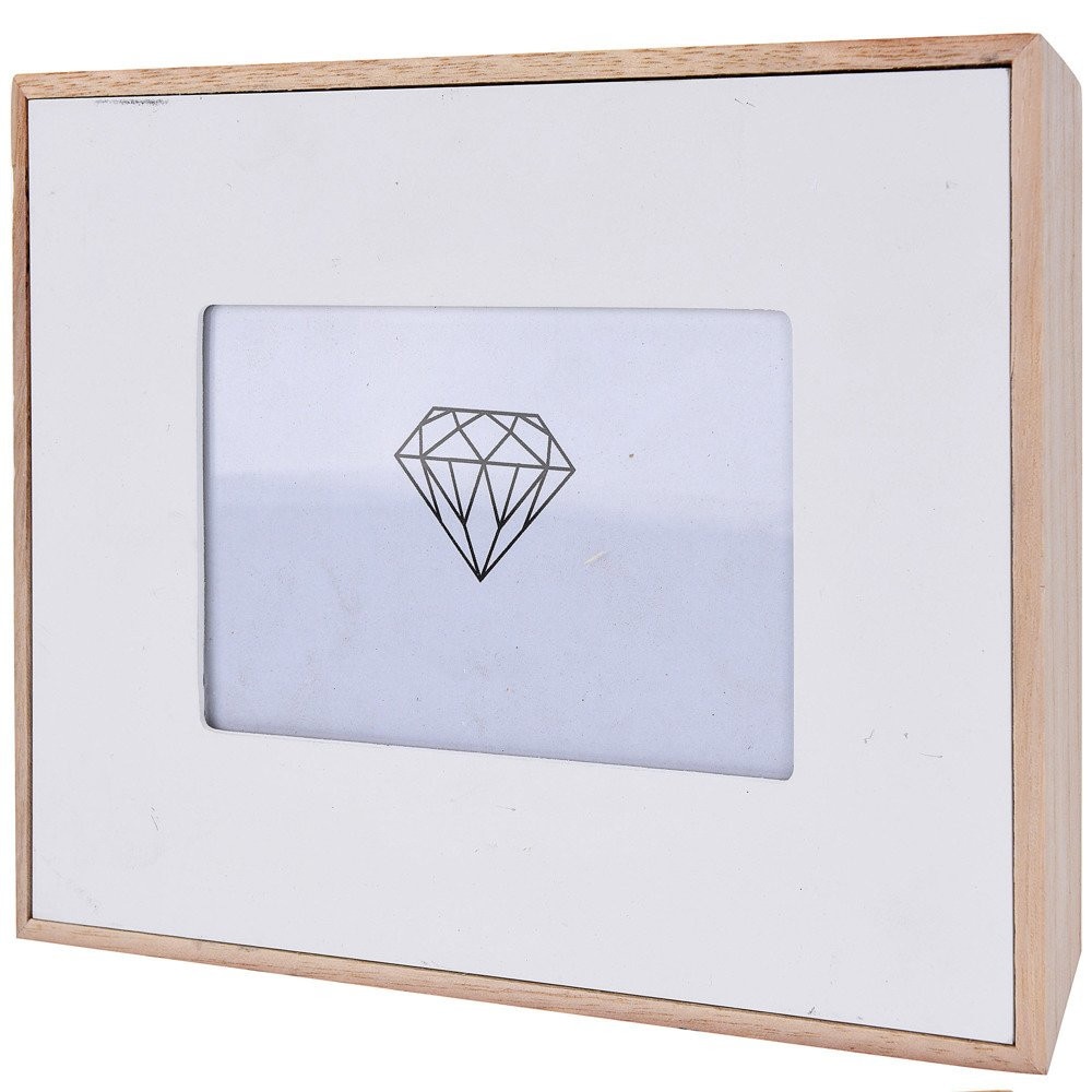 Rama Foto Home Styling Collection, 18 x 13 cm, Alb