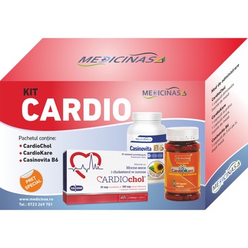 Kit Cardio - pentru prevenirea afectiunilor cardiovasculare Kit Cardio - pentru prevenirea afectiunilor cardiovasculare