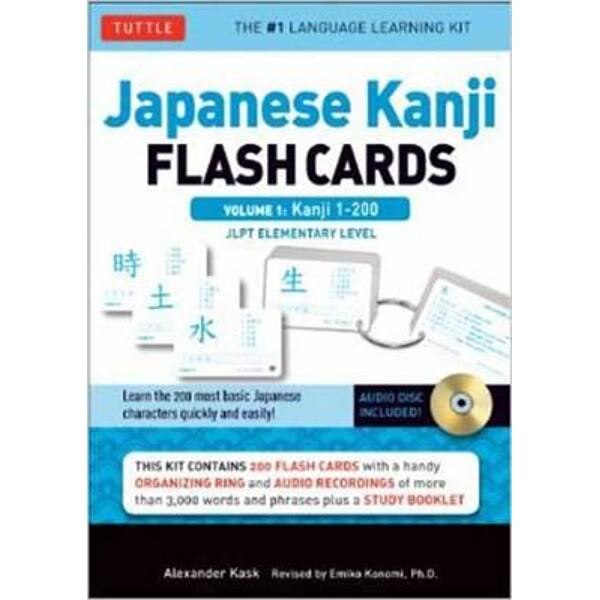 Japanese Kanji Flash Cards Kit Volume 1