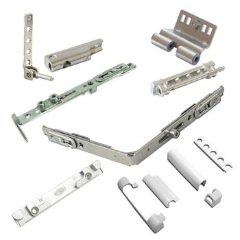 Set feronerie Vorne, deschidere dubla (oscilobatanta), tamplarie PVC, falt profil 13mm, alb RAL9016 Set feronerie Vorne, deschidere dubla (oscilobatanta), tamplarie PVC, falt profil 13mm, alb RAL9016