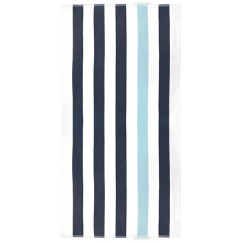 Prosop plaja Stripe Collection, Antracit/Bleu, 90x190 cm, 100% bumbac Terry Selection, 550 gr/mp Prosop plaja Stripe Collection, Antracit/Bleu, 90x190 cm, 100% bumbac Terry Selection, 550 gr/mp