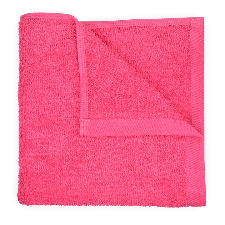 Prosop Salon Colorfix, Fucsia, 45x90 cm, 100% bumbac