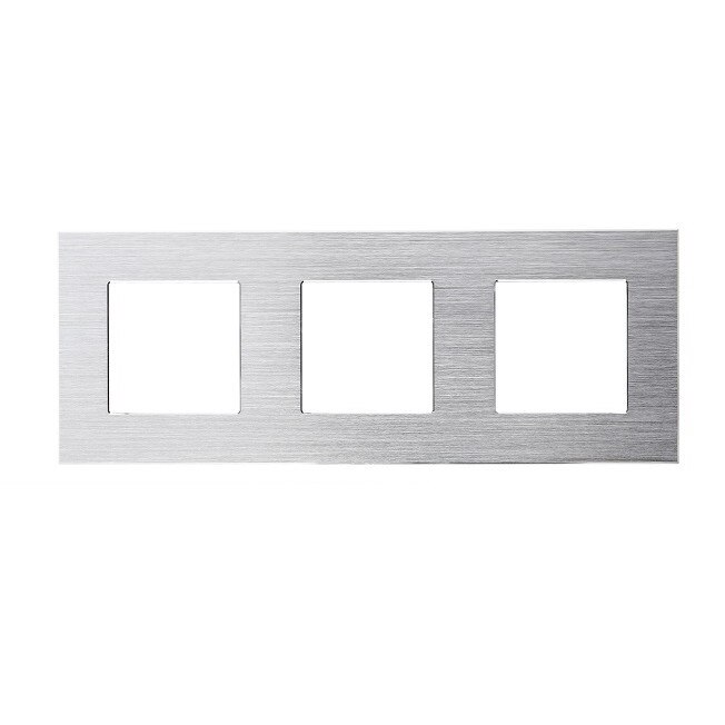 Rama priza tripla din aluminiu