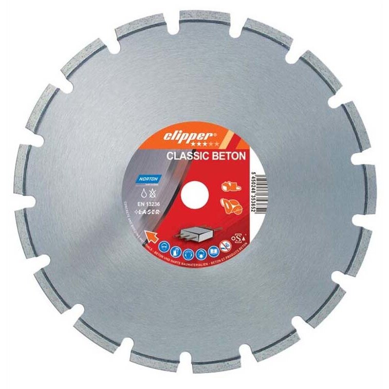 Disc diamantat CLASSIC BETON, Clipper, 400 mm, 70184626873